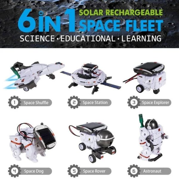 Kit de robótica solar 6 en 1 - Imagen 4