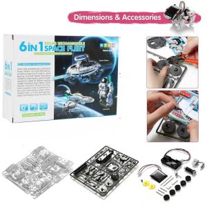 Kit de robótica solar 6 en 1