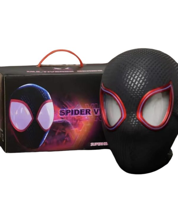 Máscara Electrónica Spiderman Miles Morales