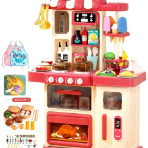 Cocina Niñas Vapor De Agua Lavaplatos Sonido Luces 82cm