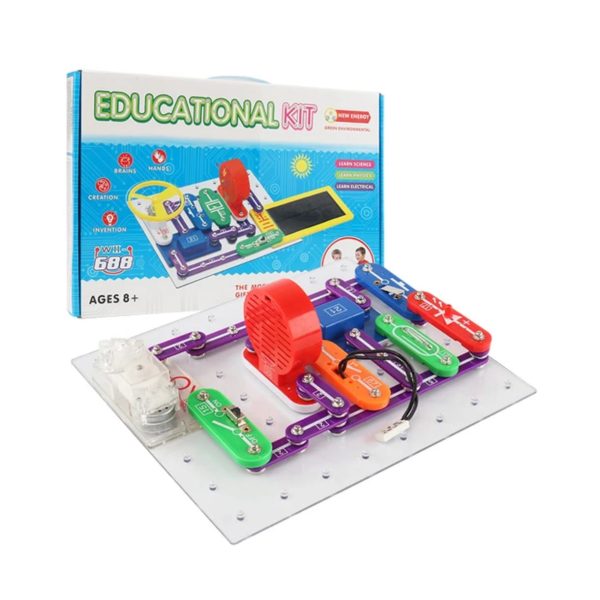 Kit Aprendizaje Electrónica Y Electricidad