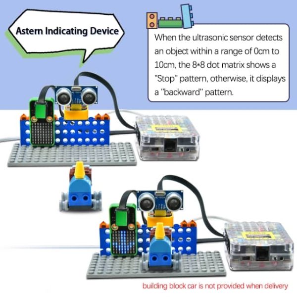 Kit de sistema de tráfico inteligente Kidsbits para Arduino Scratch. Compatible con LEGO - Imagen 6