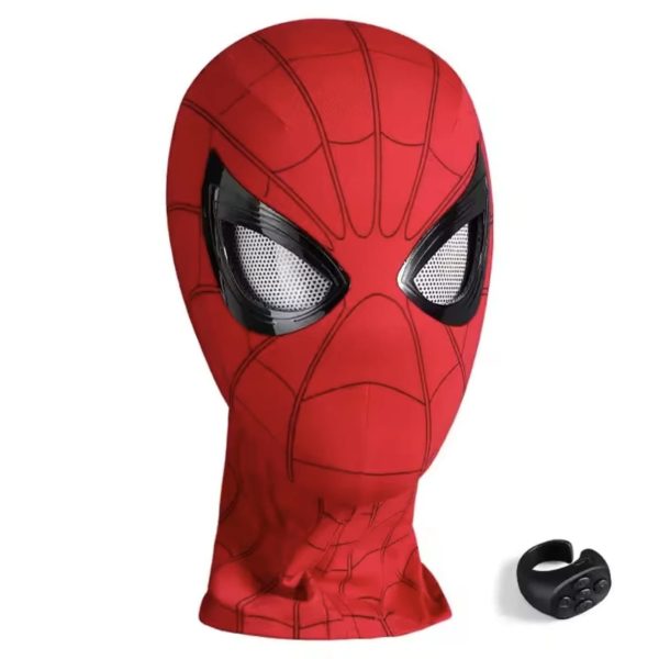 Máscara Electrónica de Spiderman con anillo - Imagen 3