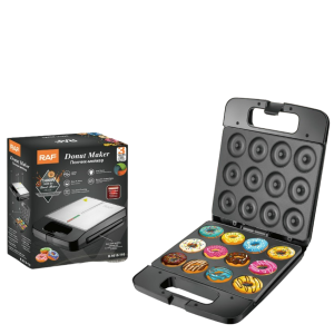 Donut Maker Marca RAF 12 mini donuts
