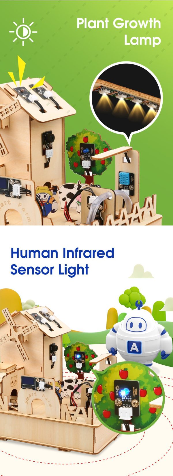 Granja para el aprendizaje de la robótica y programación ESP32 - Imagen 15
