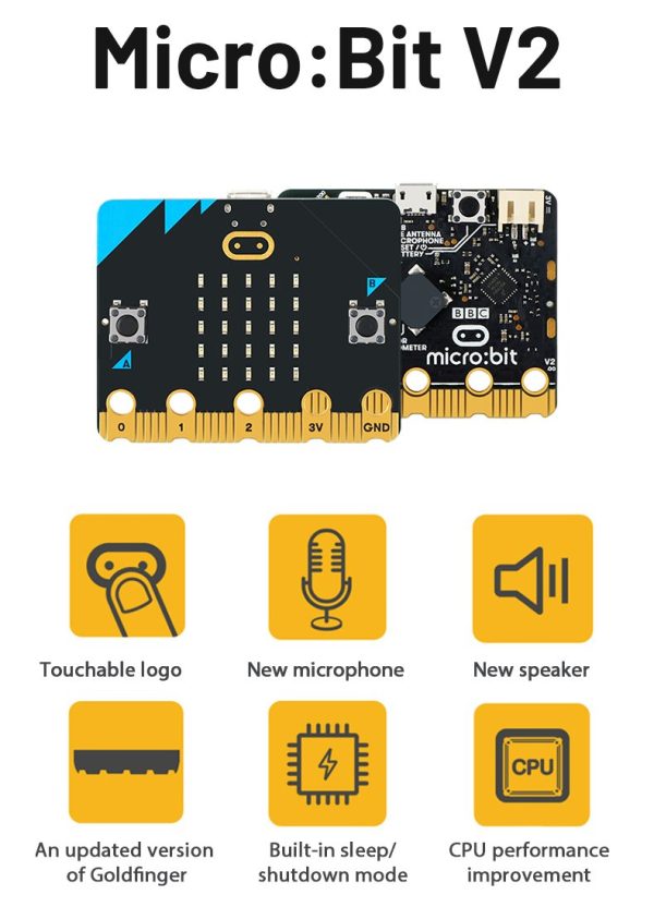 Microcontrolador Microbit V2.2 - Imagen 2