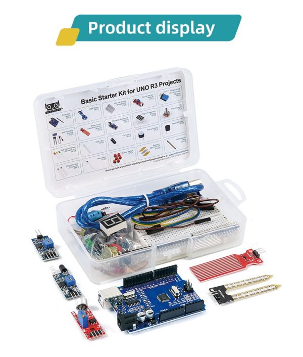 Kit Arduino Uno R3 Basic Starter 98 piezas y sensores - Imagen 2