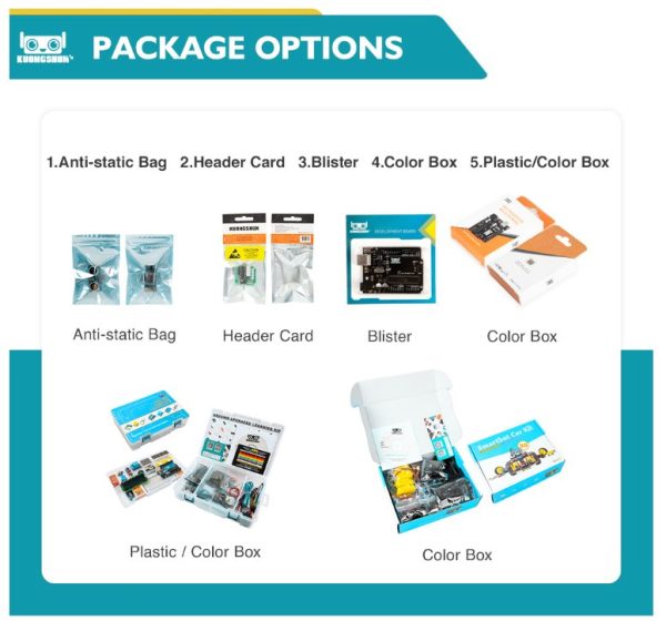 Kit Arduino Uno R3 Basic Starter 98 piezas y sensores - Imagen 5