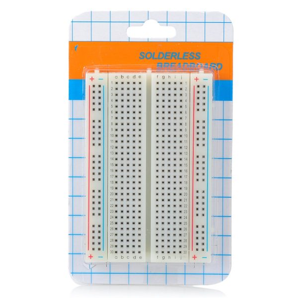 Protoboard Breadboard 400 puntos proyectos escolares