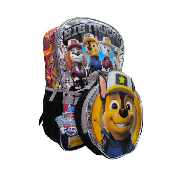 Set Morral Escolar Paw Patrol con lonchera - Imagen 2