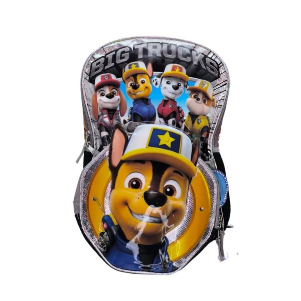 Set Morral Escolar Paw Patrol con lonchera