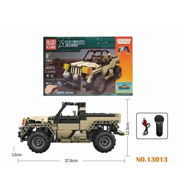 Jeep Mould King robótico de 487 piezas - Imagen 3