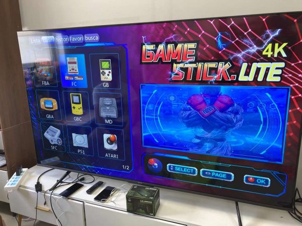 Video Consola Gamestick M8 Pro 64GB controles recargables - Imagen 4