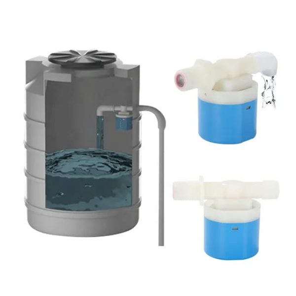 Flotante de 1/2 para tanques de agua - Imagen 5
