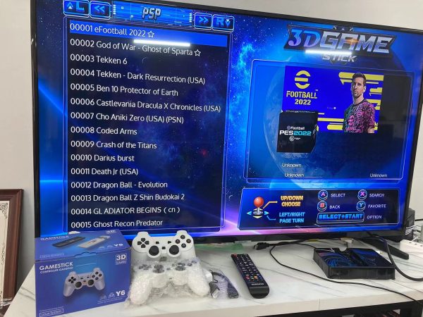Video Consola Gamestick Y6 64GB controles recargables - Imagen 5