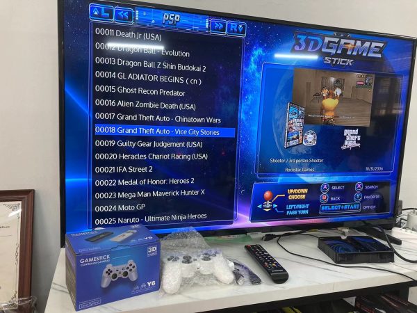 Video Consola Gamestick Y6 64GB controles recargables - Imagen 4