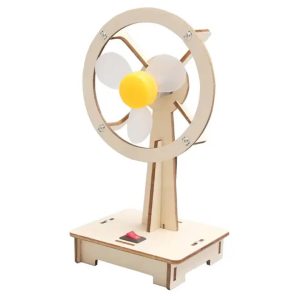 Ventilador en madera STEM Proyectos Escolares