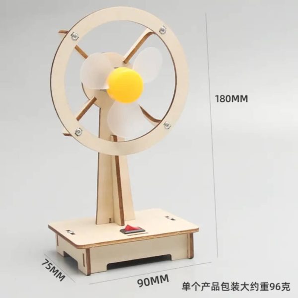 Ventilador en madera STEM Proyectos Escolares - Imagen 3