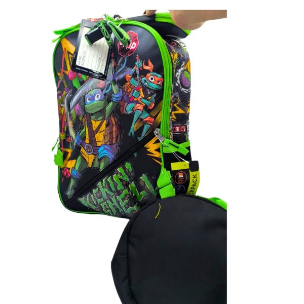 Set Morral Escolar Tortugas Ninja 4 piezas - Imagen 3
