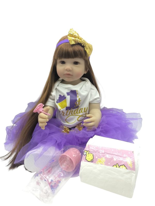Bebe reborn de 52 cm. (20 pulgadas) originales