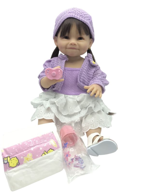 Bebe reborn de 52 cm. (20 pulgadas) originales