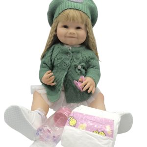 Bebe reborn de 52 cm. (20 pulgadas) originales