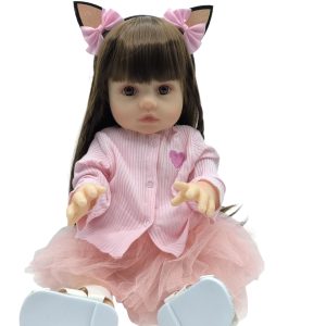Muñeca Bebé reborn de 48 cm. (18 pulgadas) originales 4
