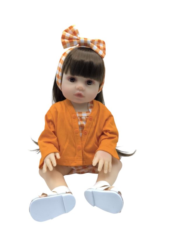 Muñeca Bebé reborn de 48 cm. (18 pulgadas) originales lote 2 - Imagen 4