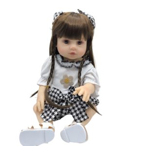 Muñeca Bebé reborn de 48 cm. (18 pulgadas) originales 5