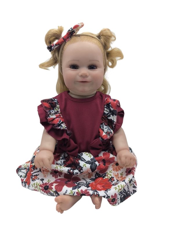 Muñeca Bebé reborn de 48 cm. (18 pulgadas) originales 5