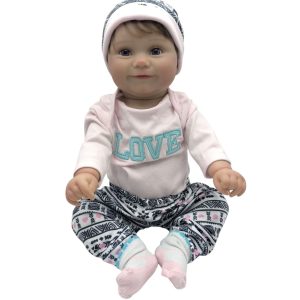 Muñeca Bebé reborn de 48 cm. (18 pulgadas) originales 4