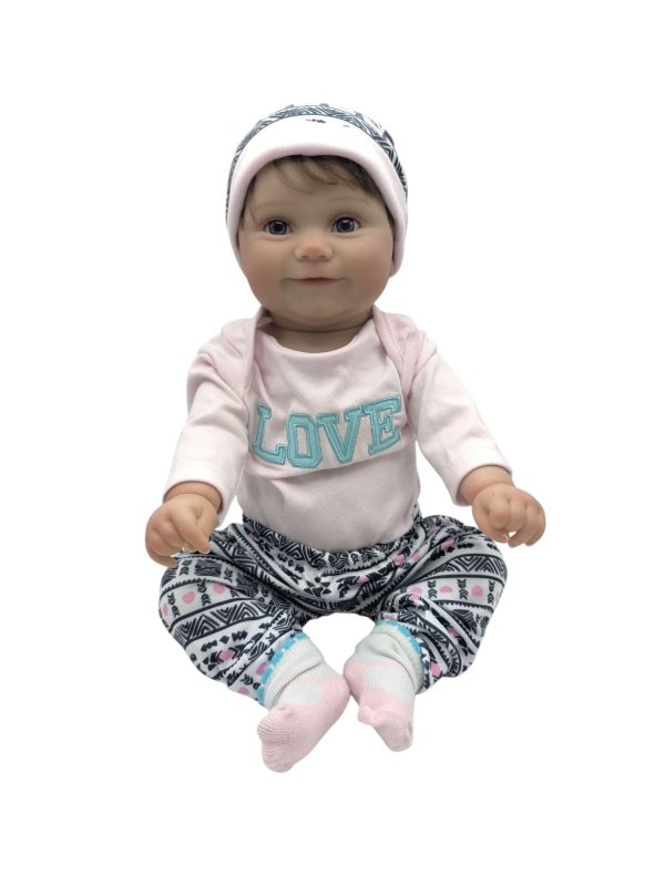 Muñeca Bebé reborn de 48 cm. (18 pulgadas) originales 4