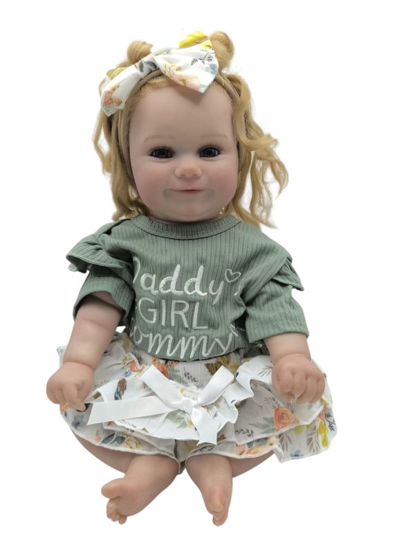 Muñeca Bebé reborn de 48 cm. (18 pulgadas) originales 7