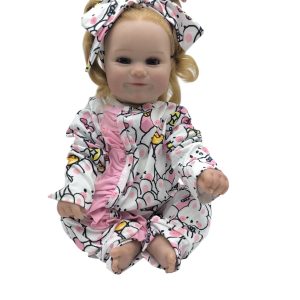 Muñeca Bebé reborn de 48 cm. (18 pulgadas) originales 6