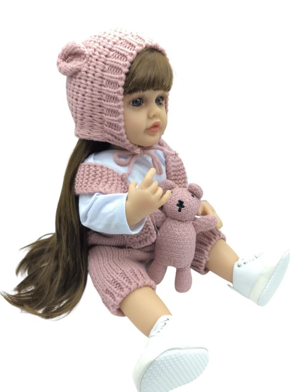 Bebe reborn de 52 cm. (20 pulgadas) con sensor originales - Imagen 2
