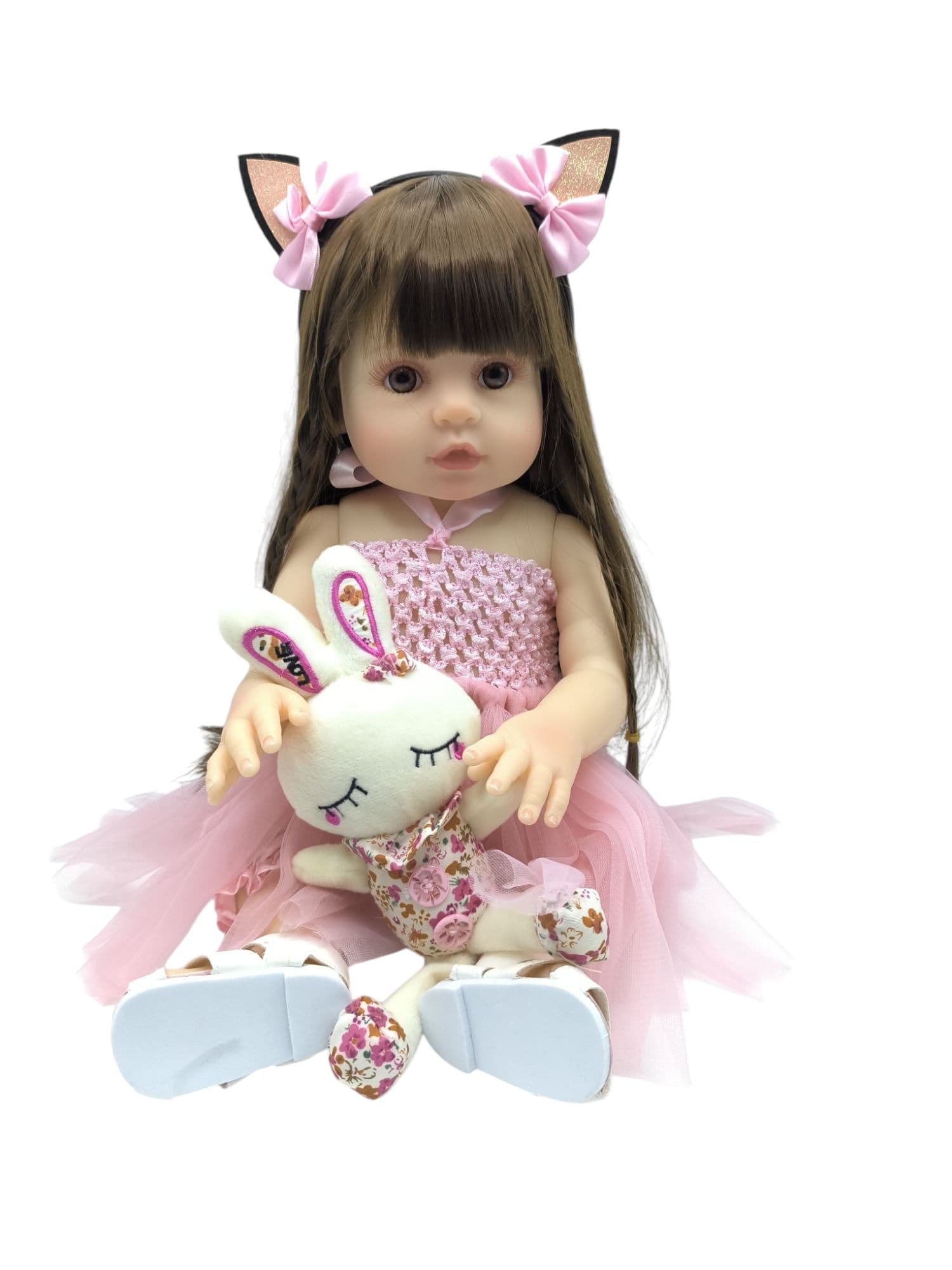 Muñeca Bebé reborn de 48 cm. (18 pulgadas) originales 8