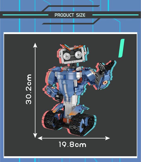Robot Carl 5 en 1  Mould King robótico de 903 piezas - Imagen 9