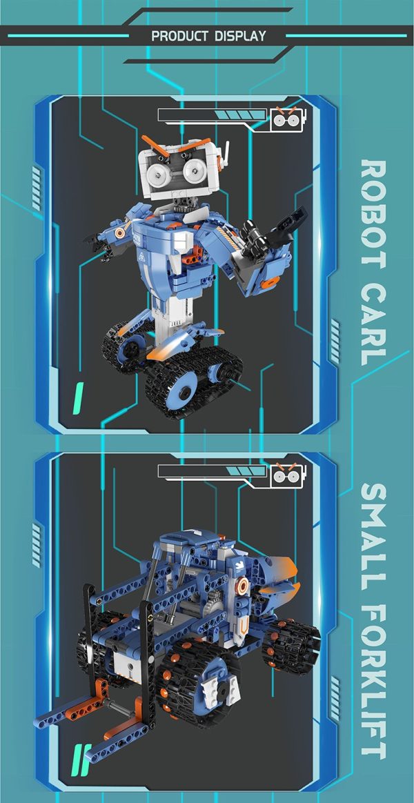 Robot Carl 5 en 1  Mould King robótico de 903 piezas - Imagen 3