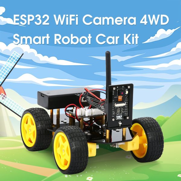 Carro ESP32 Cam 4wd Smart Robot - Imagen 5