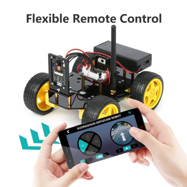 Carro ESP32 Cam 4wd Smart Robot - Imagen 4