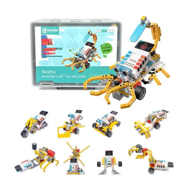 Kit de inventor ELECFREAKS micro:bit Nezha V2 48 en 1