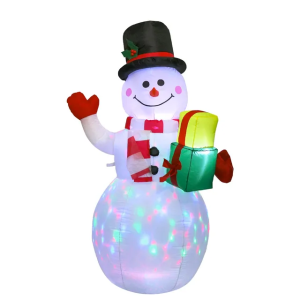 Inflable Navidad Muñeco de nieve de 1.5 metros