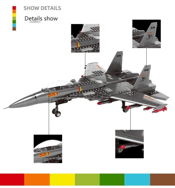 Avion Air Force Carrier-based fighter J15 Flying Shark - Imagen 3