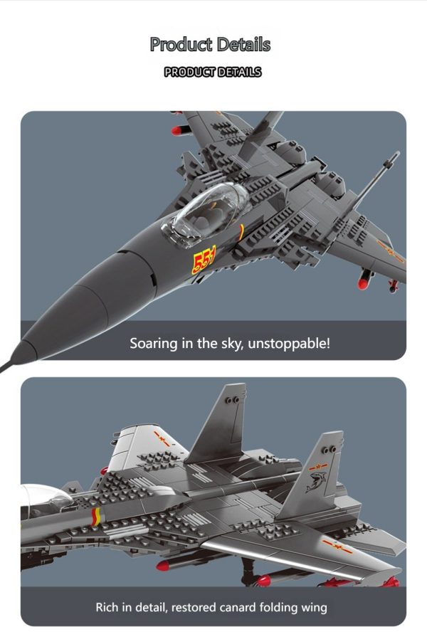 Avion Air Force Carrier-based fighter J15 Flying Shark - Imagen 6
