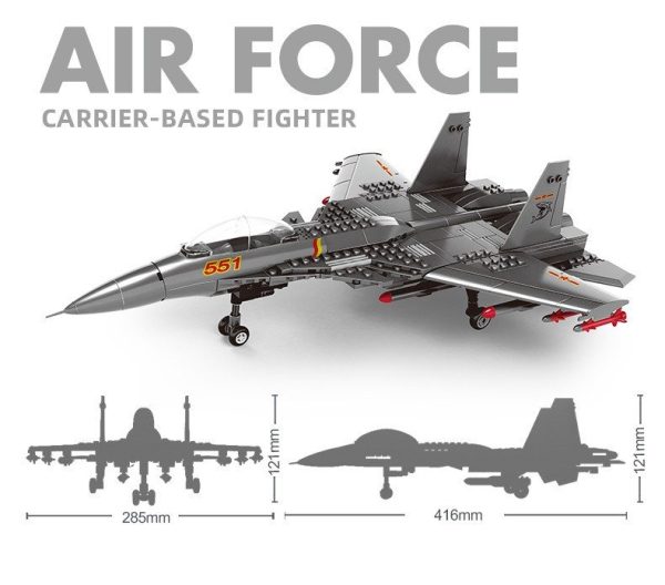 Avion Air Force Carrier-based fighter J15 Flying Shark - Imagen 4