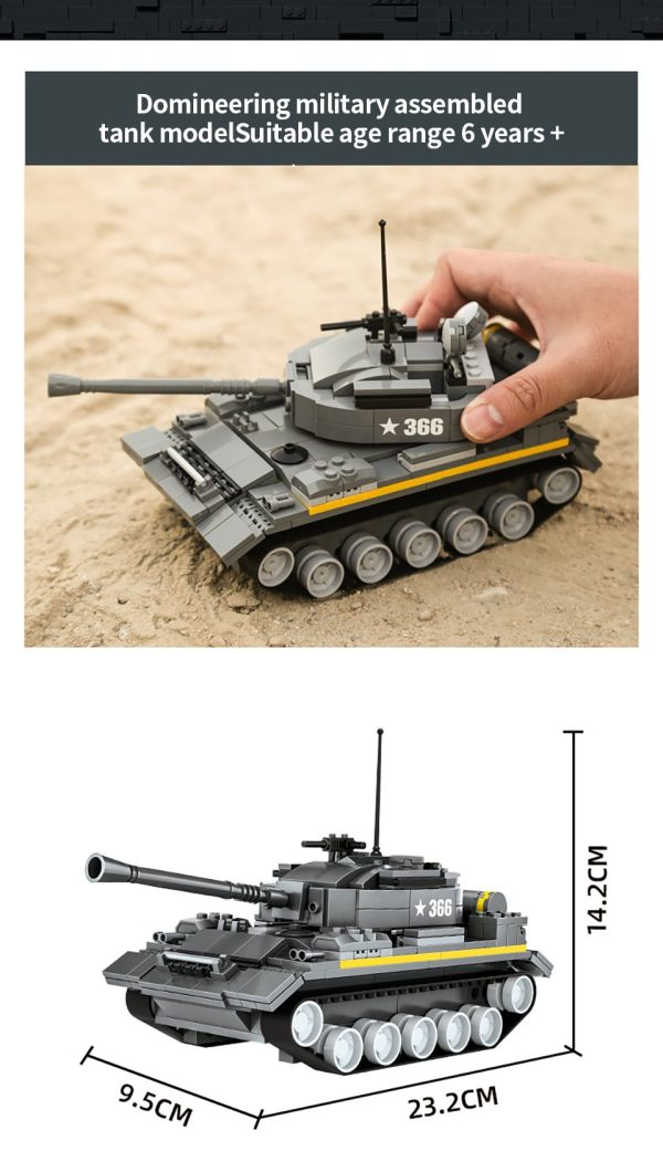 Tanque Militar T-54 marca Wange - Imagen 4