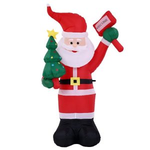 Inflable Navidad Santa de 1.8 metros