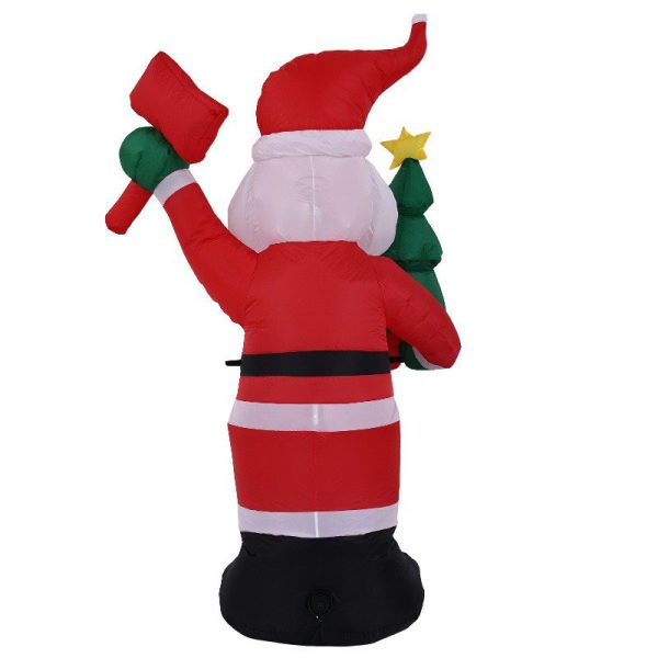Inflable Navidad Santa de 1.8 metros - Imagen 4