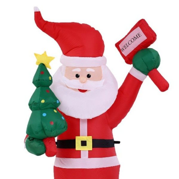 Inflable Navidad Santa de 1.8 metros - Imagen 5