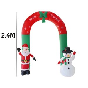 Inflable Navidad Arco de 2.4 metros (En tránsito)